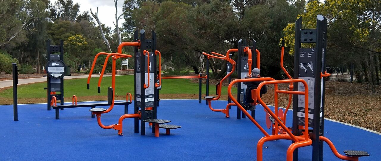 Outdoor fitness equipment • Preventive Health SA
